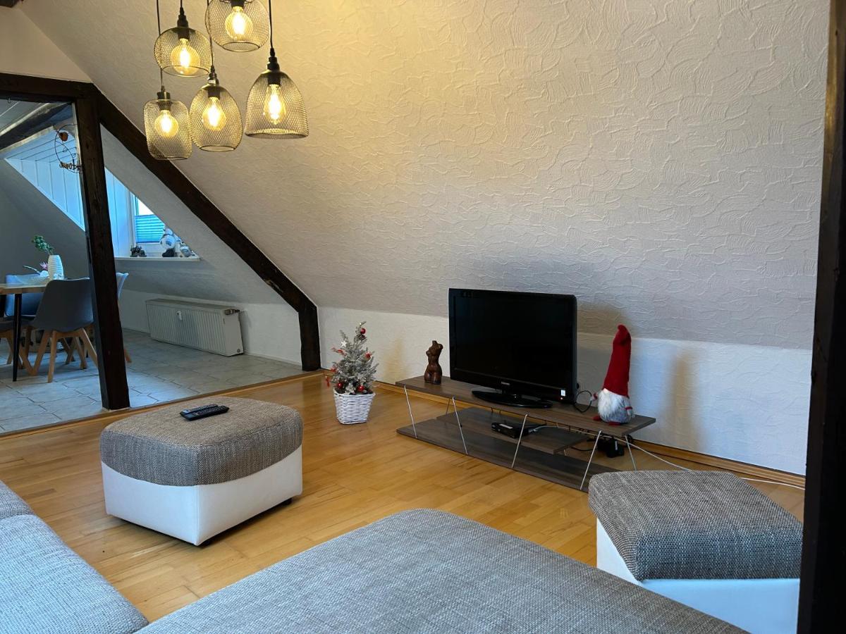 Pension Hotel Leinefelde Am Bahnhof Eksteriør bilde